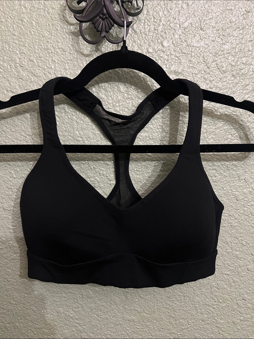 Black Lululemon Racerback Sports Bra - Women Intimates & Sleepwear